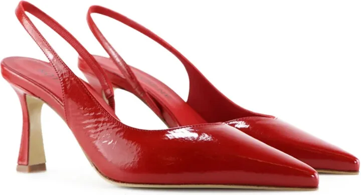 70mm Emira pointed-toe slingback pumps - Image 2