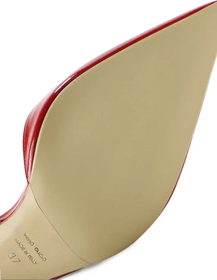 70mm Emira pointed-toe slingback pumps - Image 4