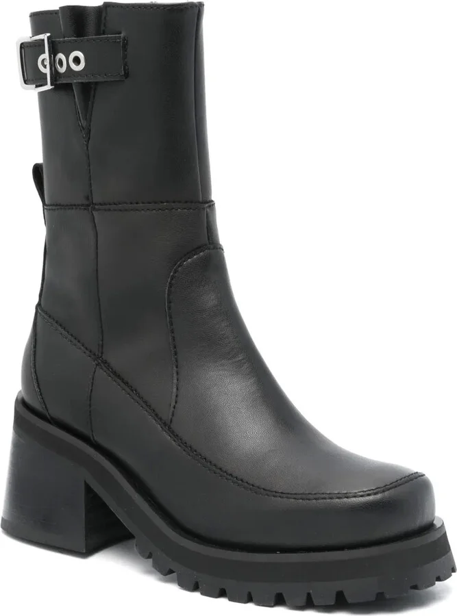 70mm Faux-Leather Boots - Image 2