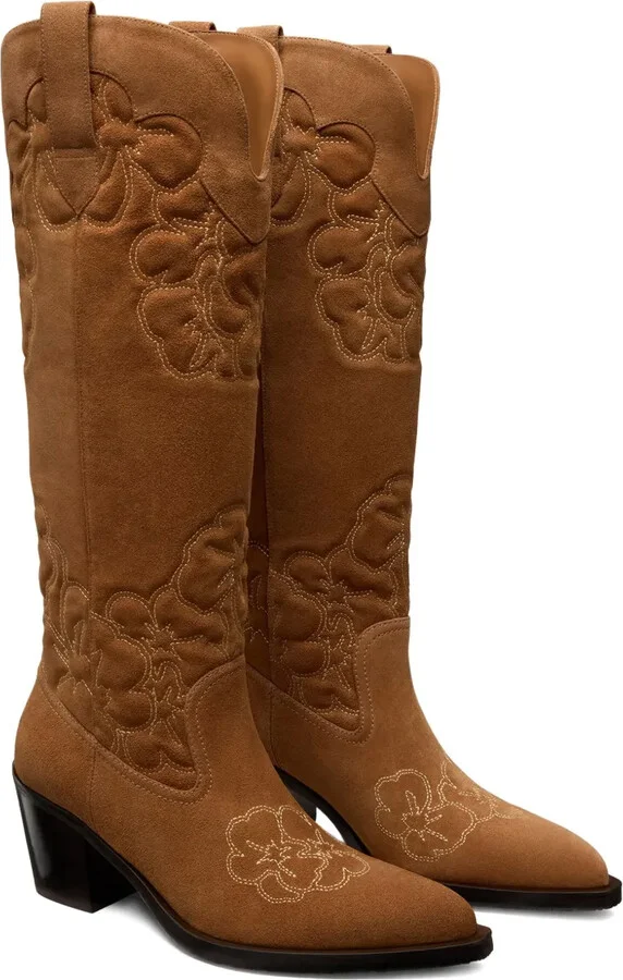 70mm Felix suede boots - Image 2