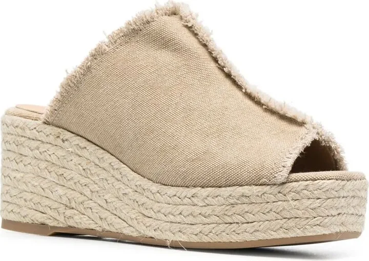 70mm Frayed Espadrilles - Image 2
