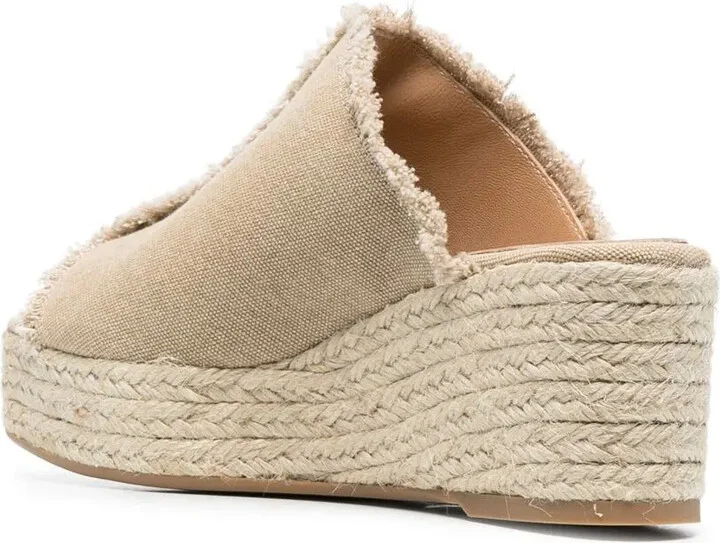 70mm Frayed Espadrilles - Image 3