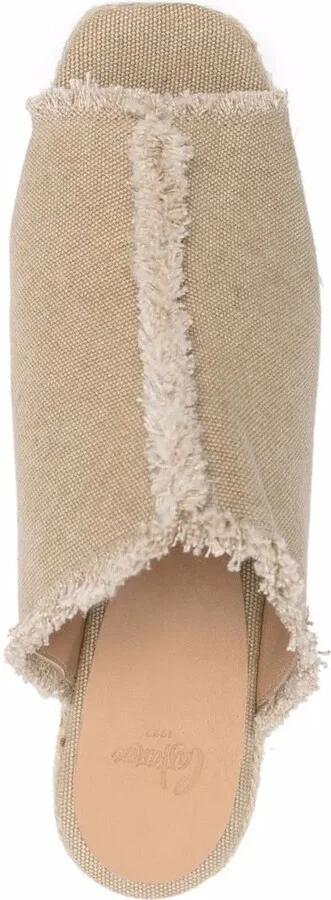 70mm Frayed Espadrilles - Image 4