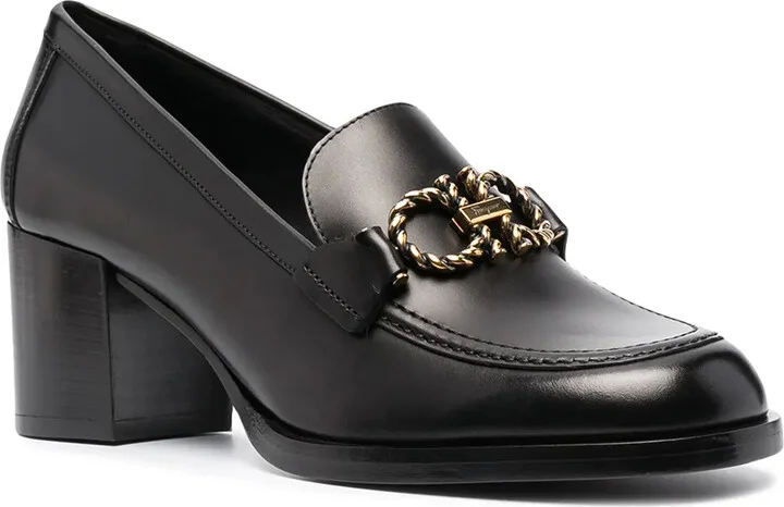 70mm Gancini block-heel loafers - Image 2