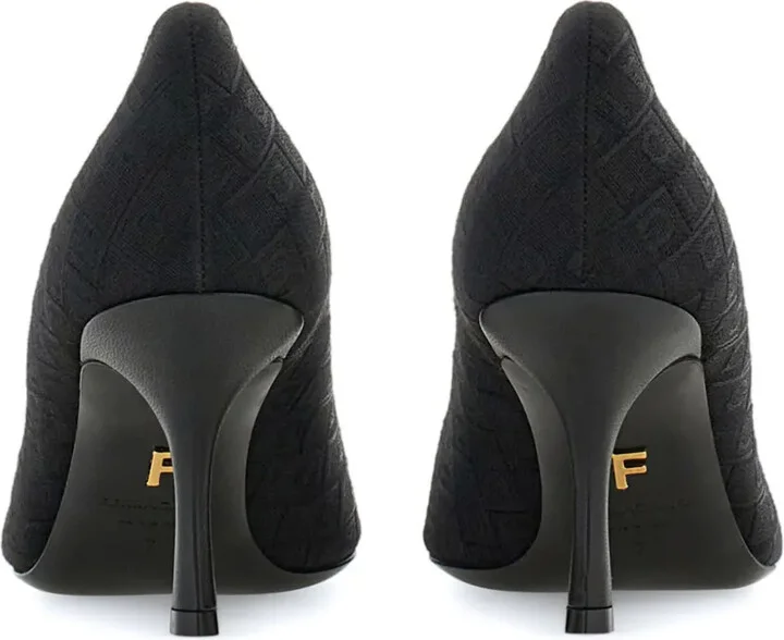 70mm Gancio-jacquard pumps - Image 3