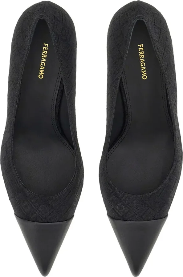 70mm Gancio-jacquard pumps - Image 4