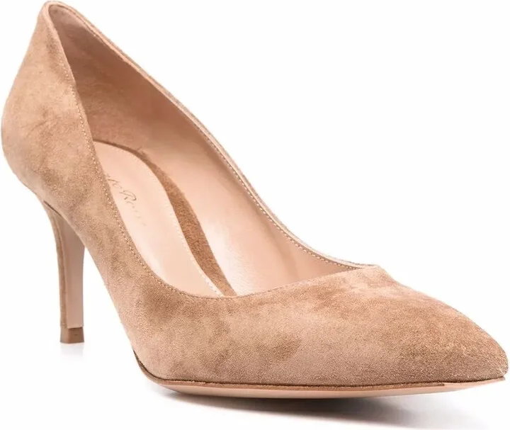 70mm Gianvito suede pumps - Image 2