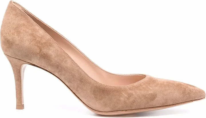 70mm Gianvito suede pumps