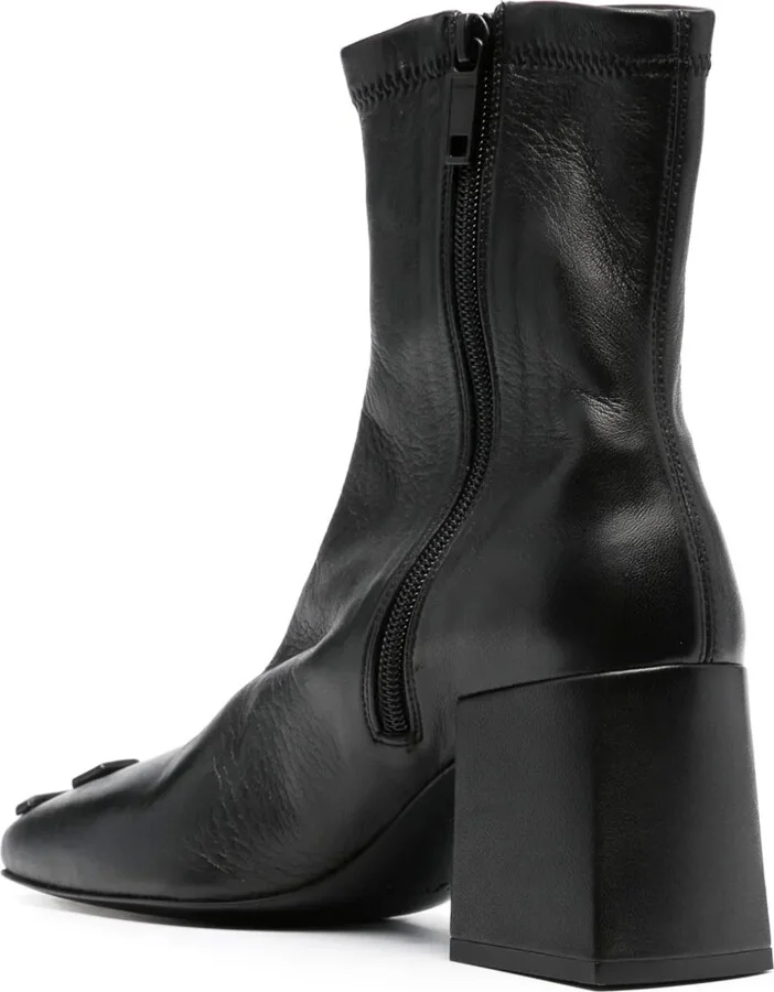 70mm Heritage leather ankle boots - Image 3