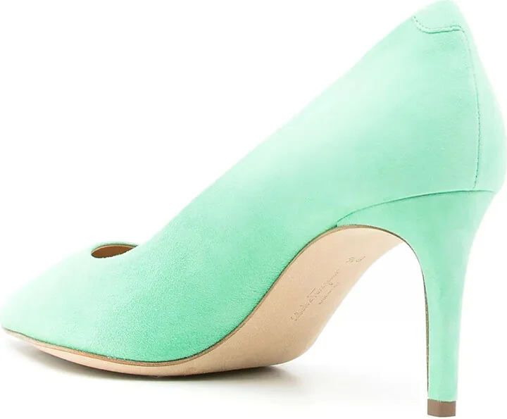 70mm Ilary suede pumps - Image 3