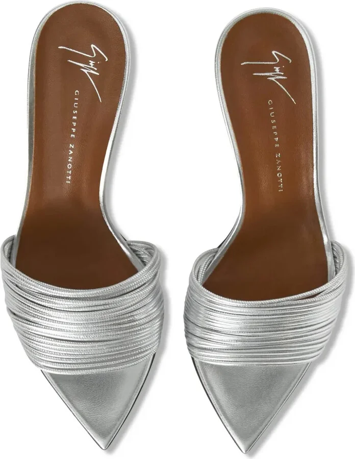 70mm Intriigo Clio leather sandals - Image 4