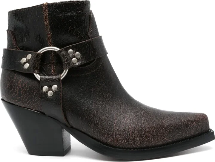70mm Jalapeno Belt biker boots
