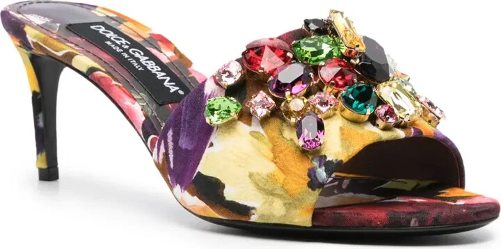 70mm Jewel-Embellished Mules - Image 2