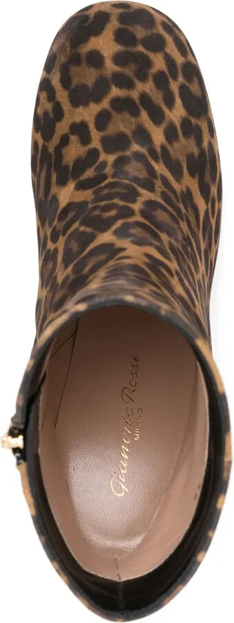 70mm Joelle leopard-print boots - Image 4