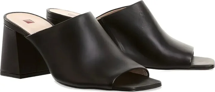 70mm Joyce open-toe block-heel mules - Image 2