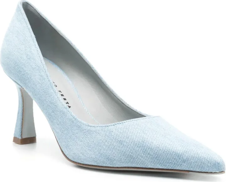 70mm Kate denim pumps - Image 2