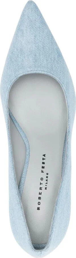 70mm Kate denim pumps - Image 4
