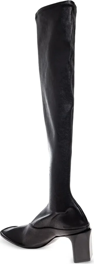 70mm Knee-High Square-Toe Boots - Image 3