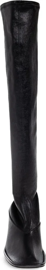 70mm Knee-High Square-Toe Boots - Image 4