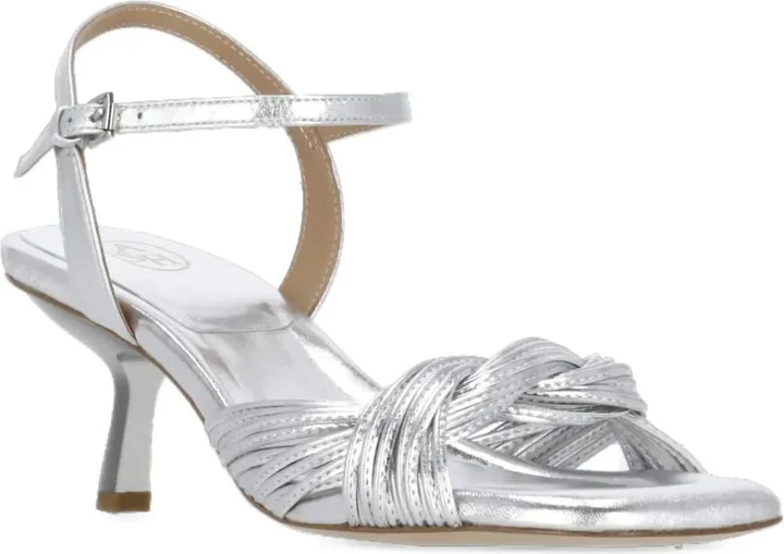 70mm Knotted Ankle-Strap Sandals - Image 2