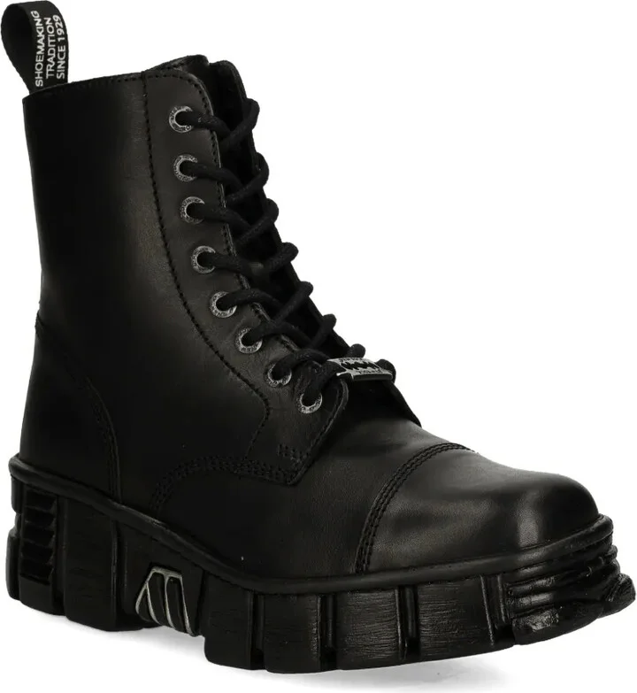 70mm Lace-Up Plataform-Sole Boots - Image 2