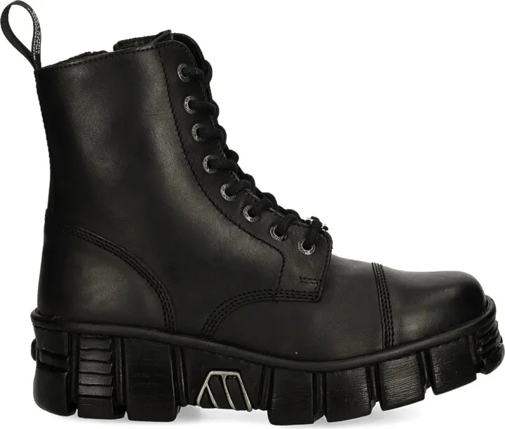 70mm Lace-Up Plataform-Sole Boots