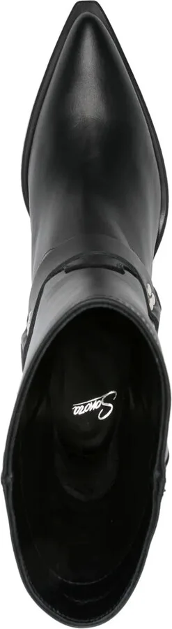 70mm Leather Boots - Image 4