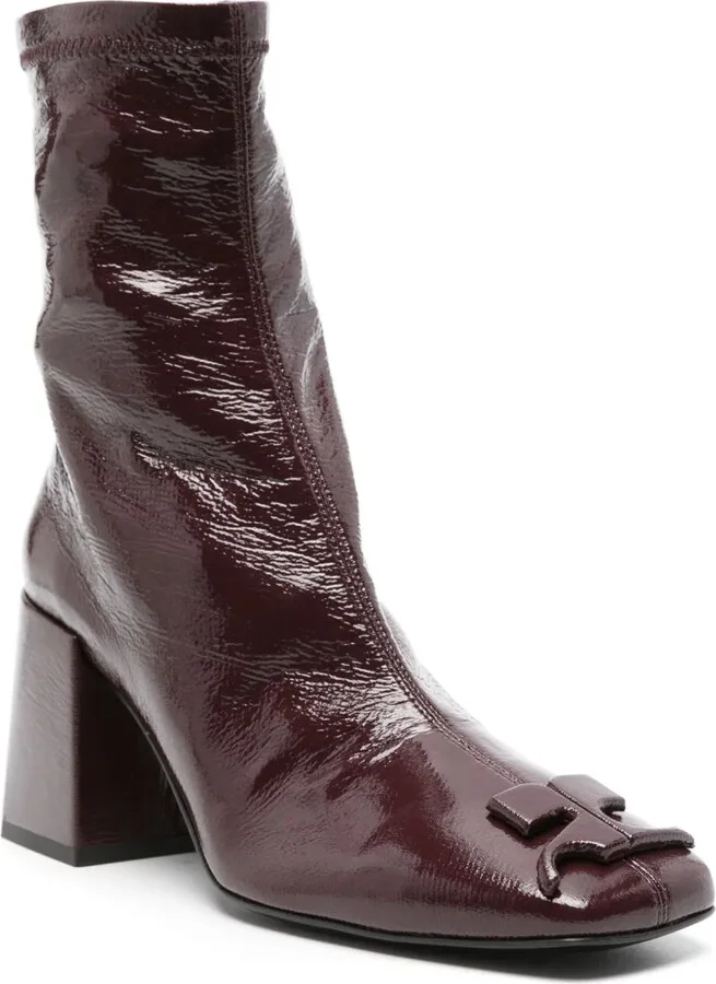 70mm Leather Boots - Image 2