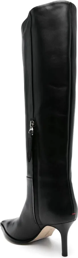 70mm Leather Boots - Image 3
