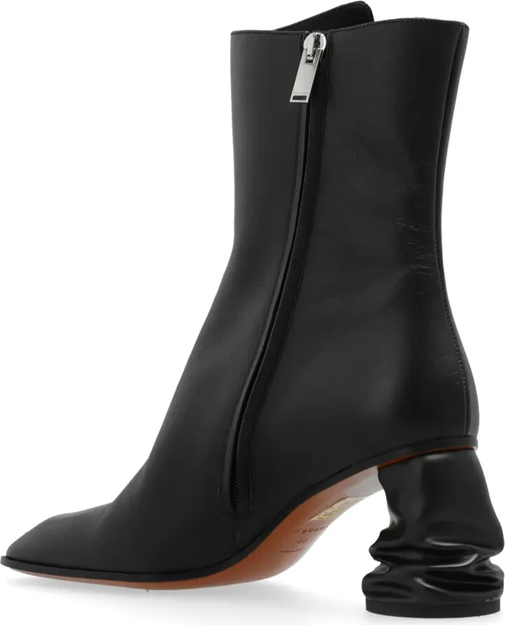 70mm Leather Boots - Image 5