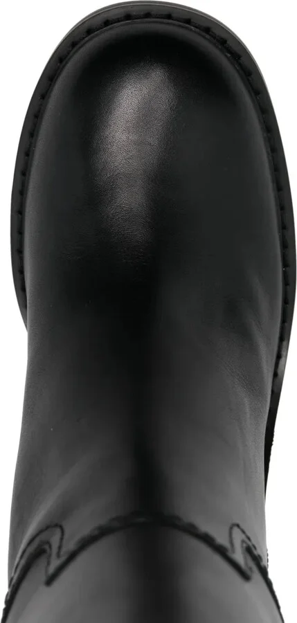 70mm Leather Boots - Image 4