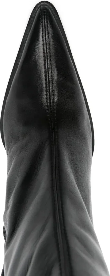 70mm Leather Boots - Image 4