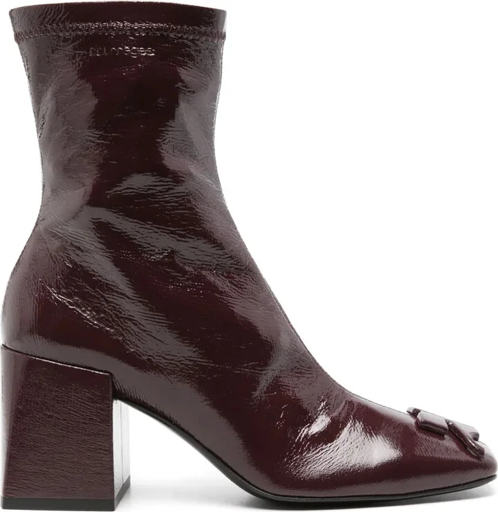 70mm Leather Boots