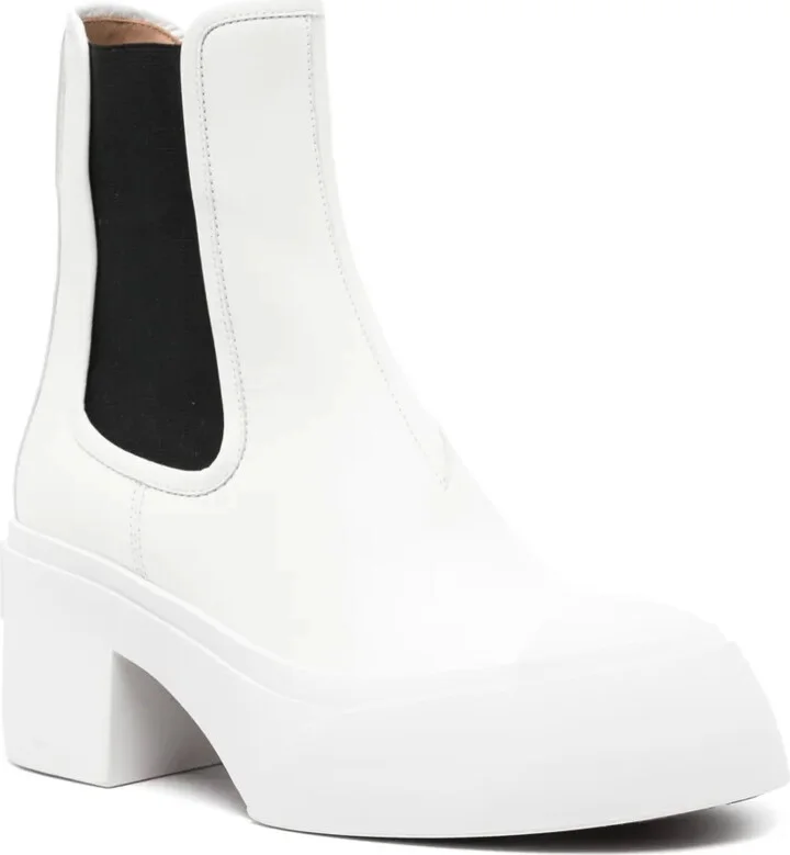70mm leather Chelsea boots - Image 2