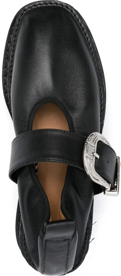 70mm Leather Espadrilles - Image 4