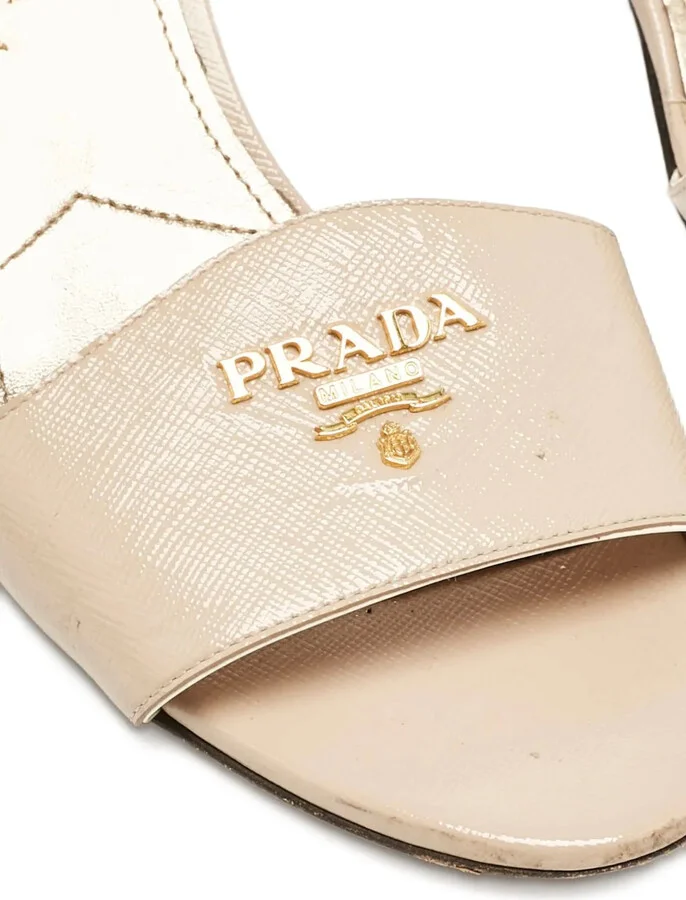 70mm Leather Heeled Sandals - Image 5
