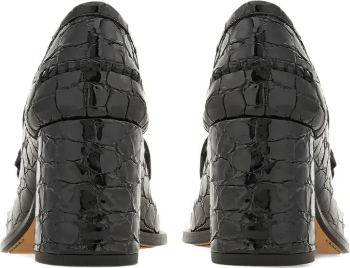 70mm Leather Loafers - Image 3