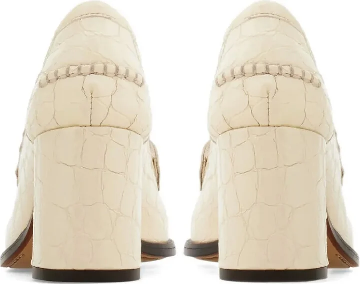 70mm Leather Loafers - Image 3