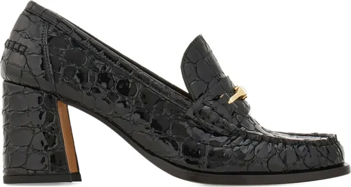 70mm Leather Loafers