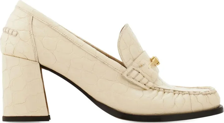 70mm Leather Loafers