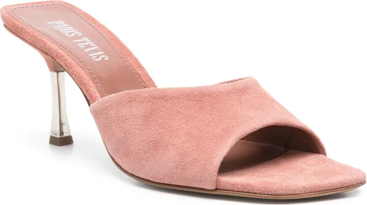 70mm Leather Mules - Image 2