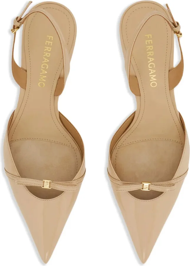 70mm Leather Pumps - Image 4