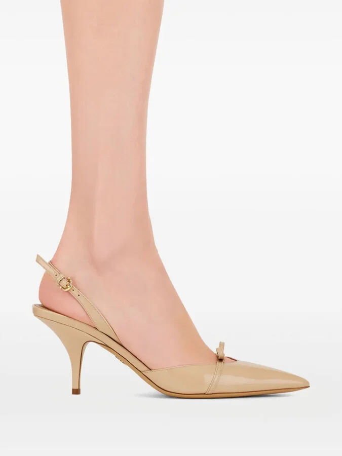70mm Leather Pumps - Image 5
