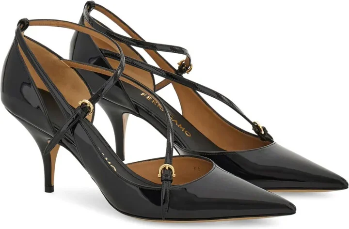 70mm Leather Pumps - Image 2