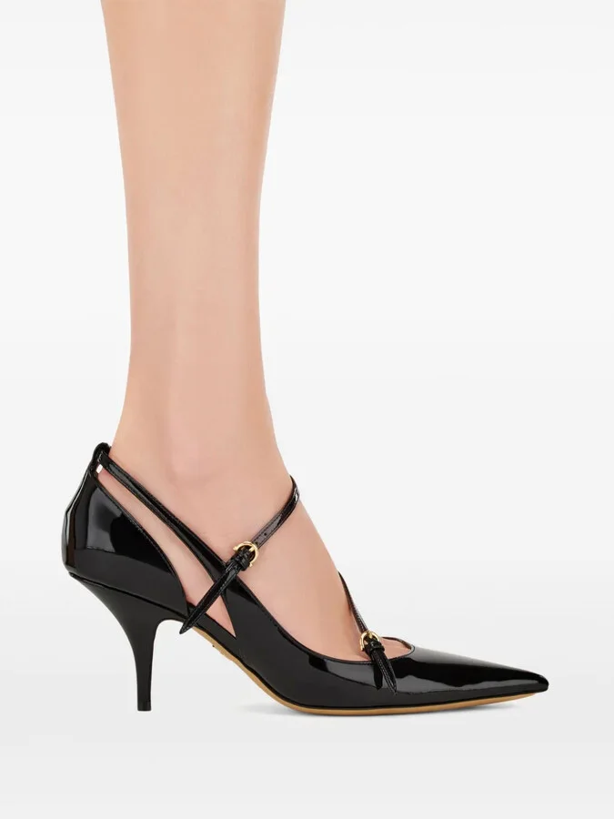 70mm Leather Pumps - Image 5