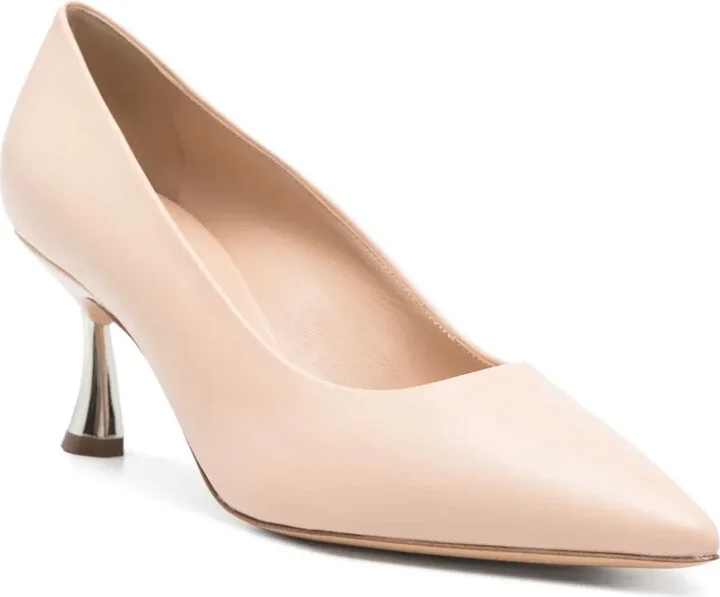 70mm Leather Pumps - Image 2