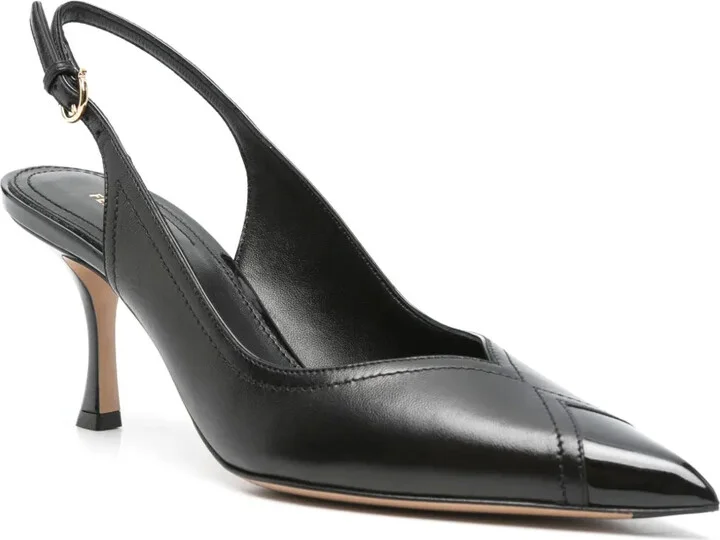 70mm Leather Pumps - Image 2