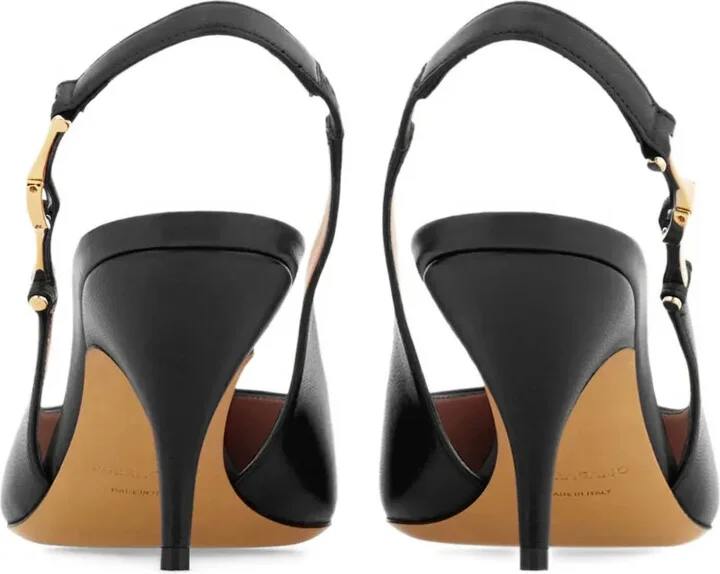 70mm Leather Pumps - Image 3