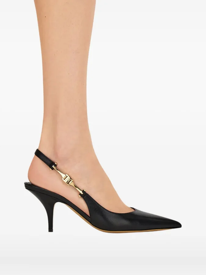 70mm Leather Pumps - Image 5