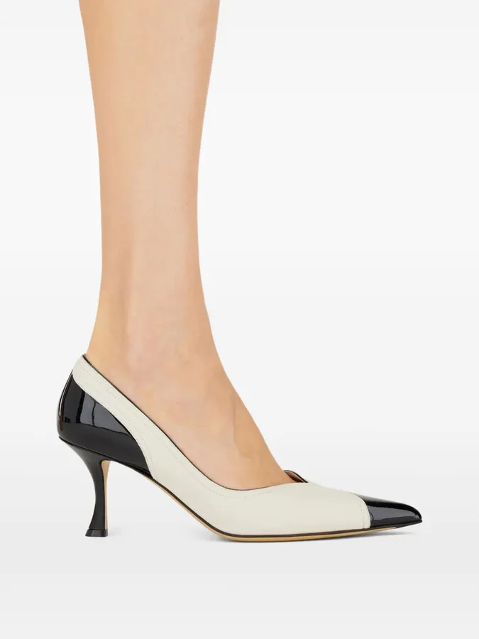 70mm Leather Pumps - Image 5